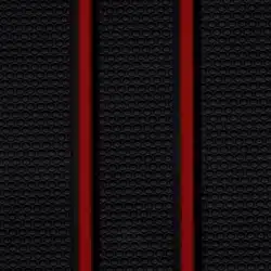 Embrossed Black / Cardinal Black